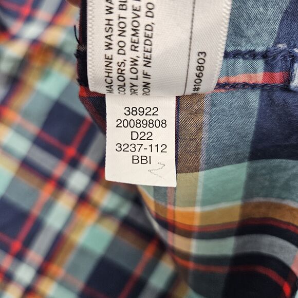 Duluth Trading Co Untucked BBQ Button-Up Shirt Mens 2XL Relaxed Fit Short Sleeve - Picture 5 of 8